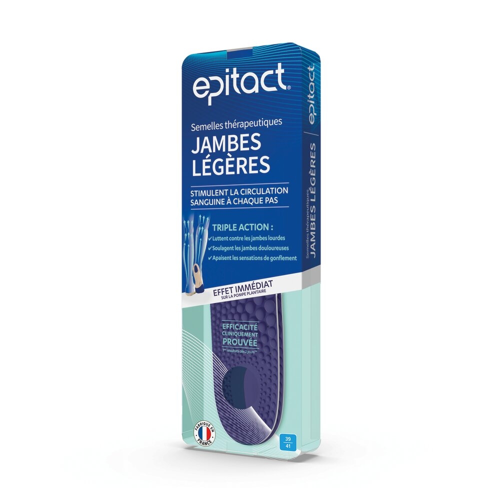 Semelle Thérapeutique Jambe Légère EPITACT® M 3941