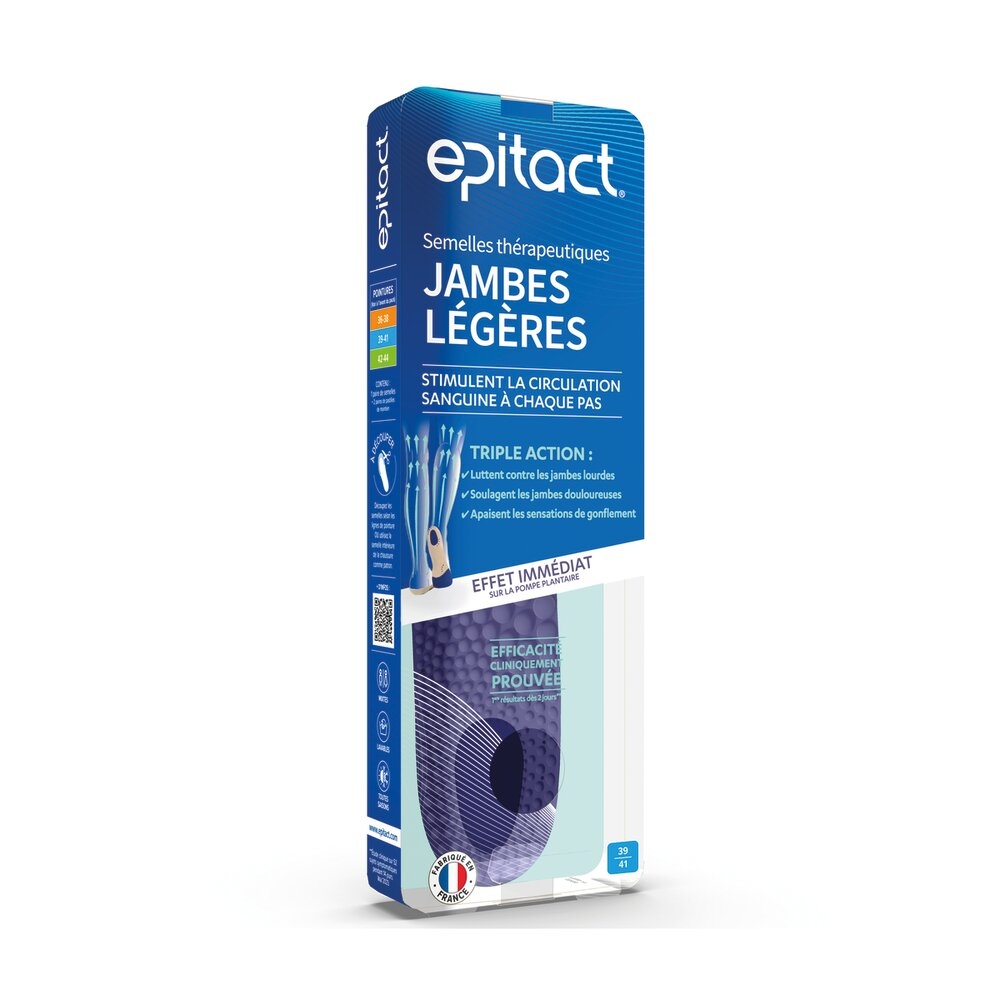 Semelle Thérapeutique Jambe Légère EPITACT® - Image 6