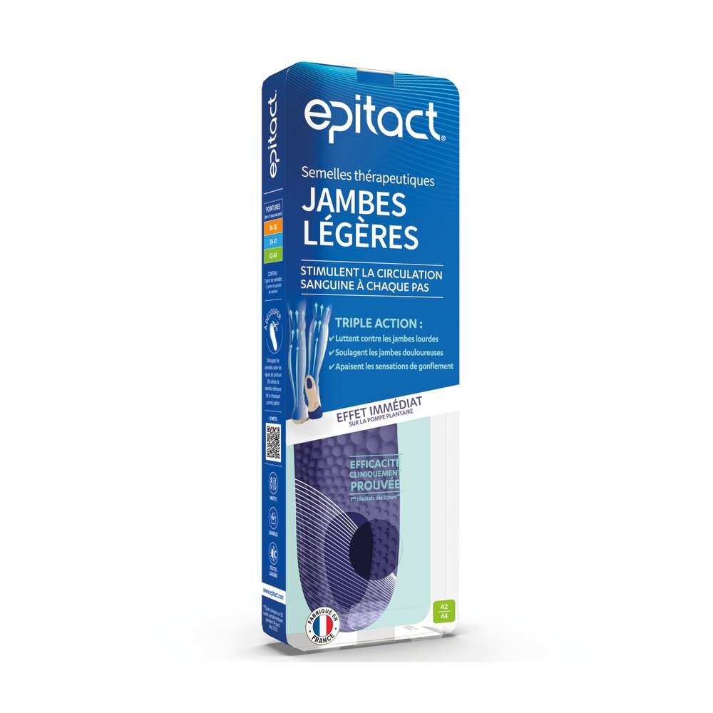 Semelle Thérapeutique Jambe Légère EPITACT® - Image 9