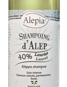 Shampoing d'Alep Aloe Vera 40% Laurier