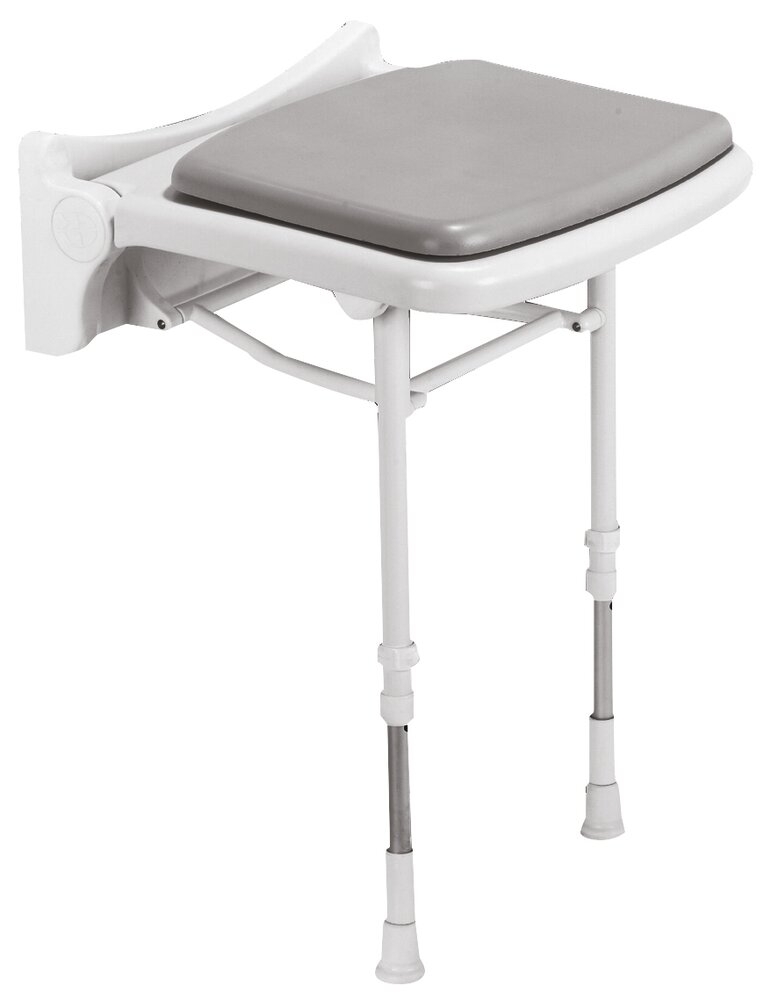 Siège de Douche Rembourré Tabouret L. 35 x l. 36