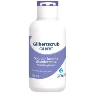 Solution Lavante Désinfectante Gilbert Scrub 1 flacon de 125 ml
