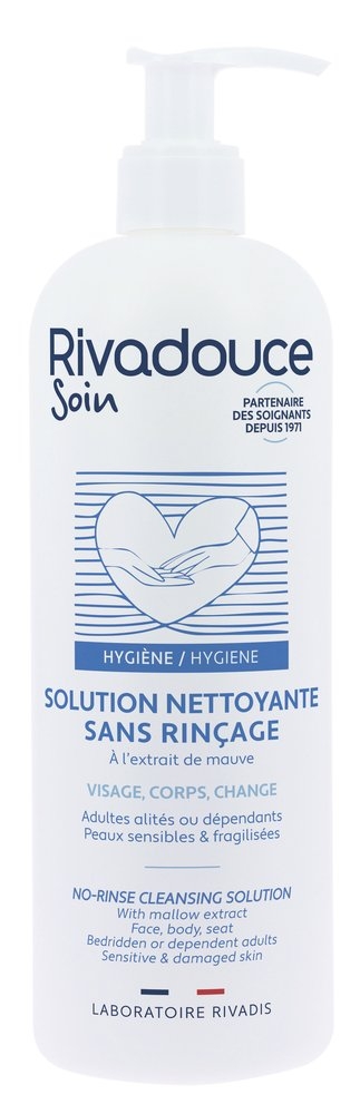 Solution Nettoyante sans Rinçage RIVADOUCE 1 flacon pompe de 1 L