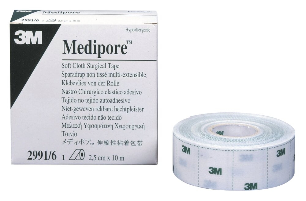 Sparadrap Extensible Non Tissé 3M™ Medipore™ Liner(21) L. 10 m x l. 10 cm