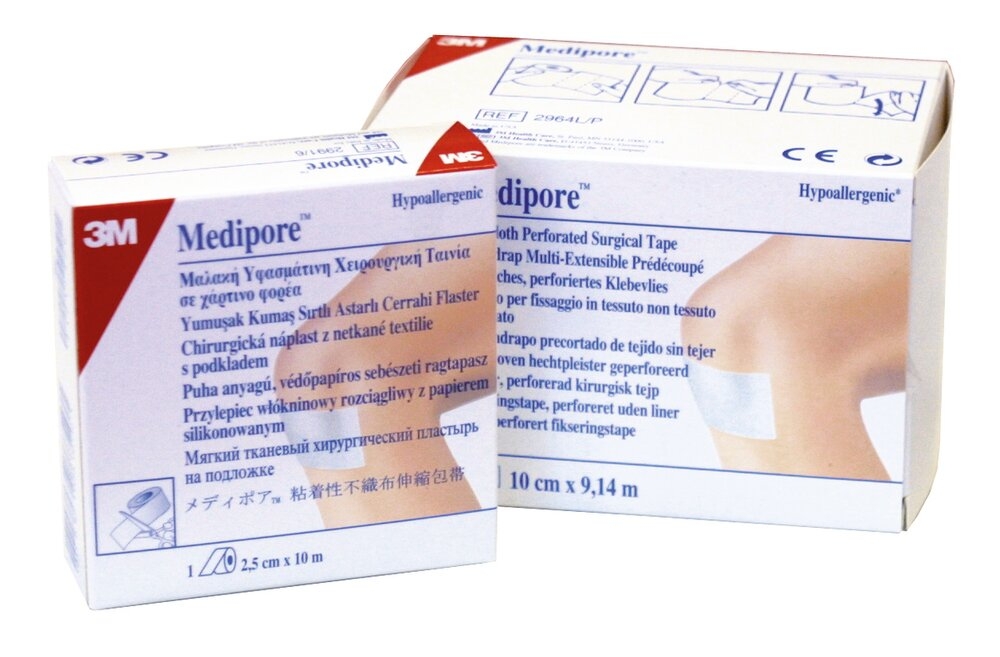 Sparadrap Extensible Non Tissé 3M™ Medipore™ Liner(21) L. 10 m x l. 15 cm