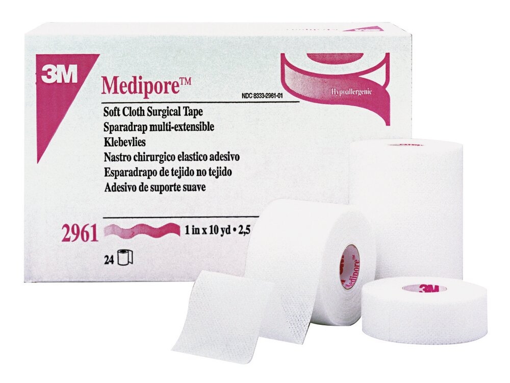 Sparadrap Extensible Prédécoupé Non Tissé 3M™ Medipore™(21) L. 9