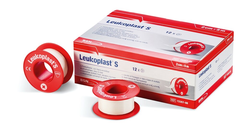 Sparadrap Tissé Leukoplast® S L. 5 m x l. 5 cm 1 boîte de 6
