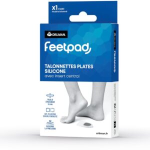 Talonnette Plate Silicone ORLIMAN FEETPAD® 1