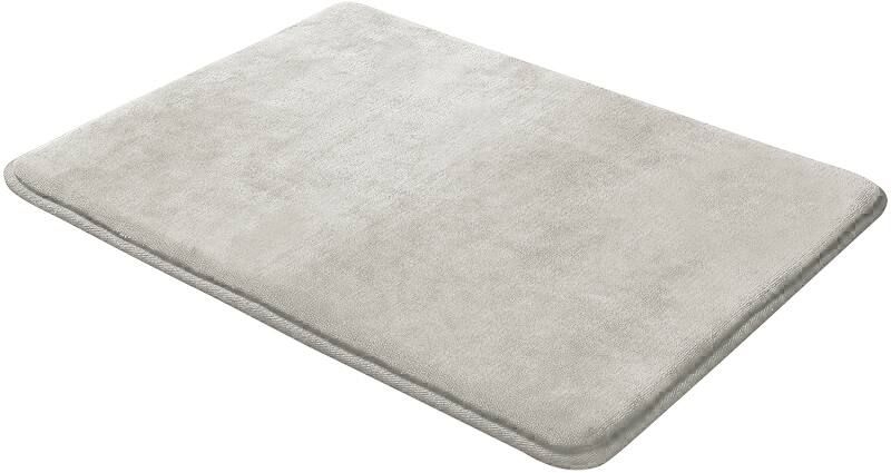 Tapis Mémoire de Forme JOLETI GRIS CLAIR