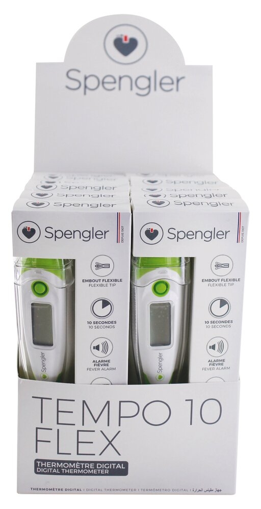 Thermomètre Digital Tempo 10 Flex VERT