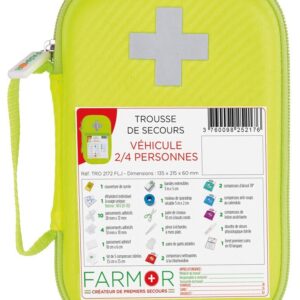 Trousse de Secours Véhicule 2 à 4 Personnes