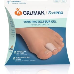Tube Protecteur Gel Orteils et Doigts ORLIMAN FEETPAD® S Ø 15 mm