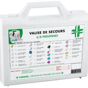 Valise de Secours 6 à 8 Personnes