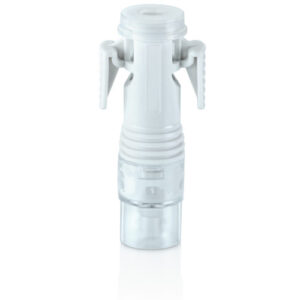 Adaptateur de seringue Chemfort® et verrouillage de l’adaptateur de seringue